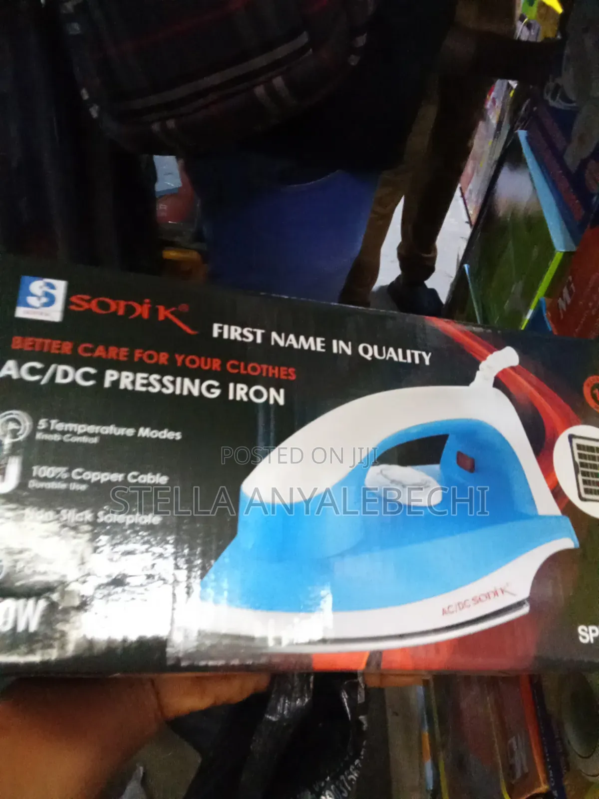 Ac/Dc Inverter Friendly Solar Iron 200w-250w