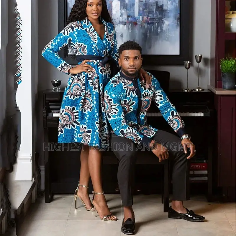V-Neck Long Sleeve Print Outfit