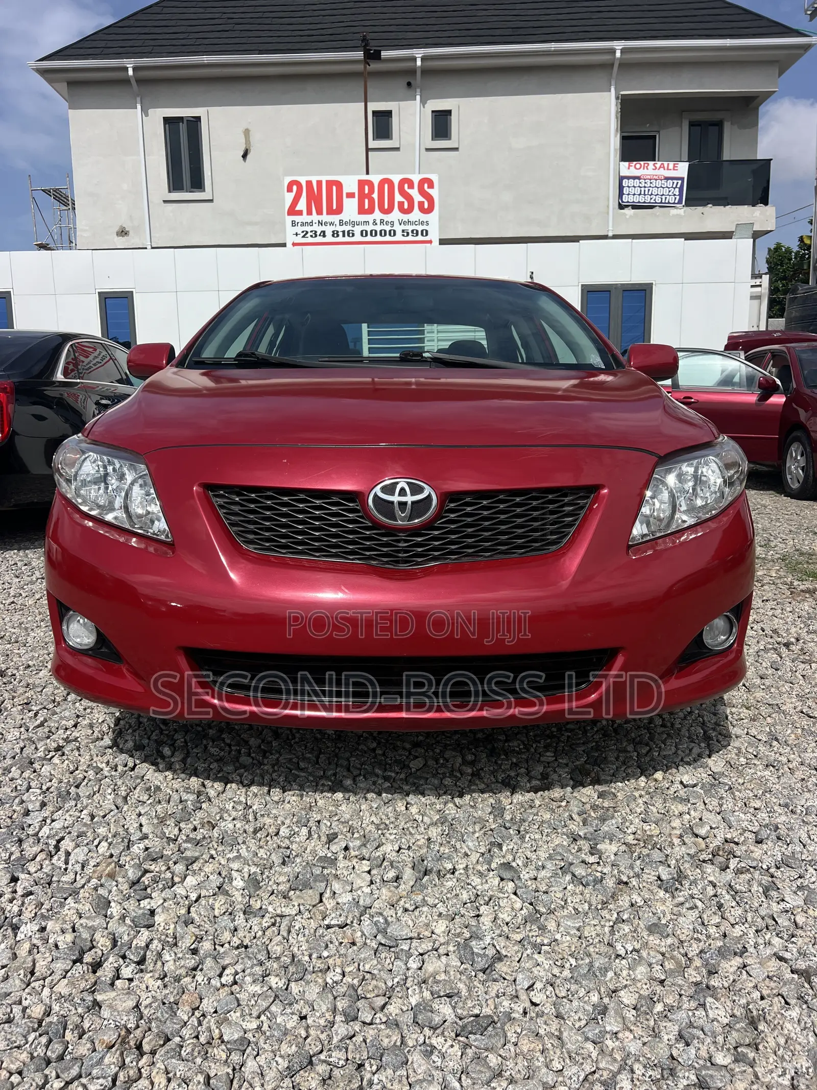 Toyota Corolla LE 4dr Sedan (1.8L 4cyl 4A) 2010 Red