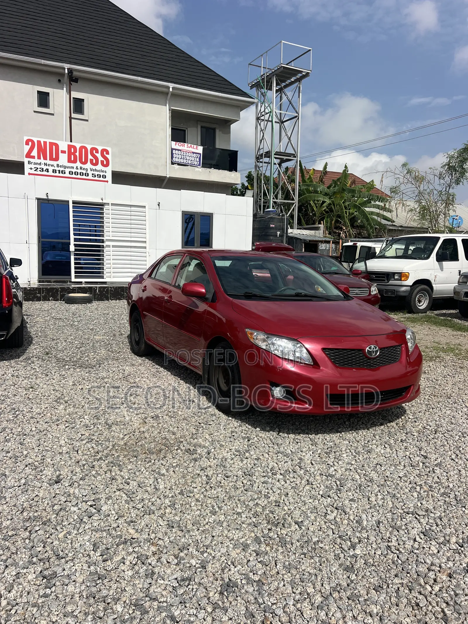 Toyota Corolla LE 4dr Sedan (1.8L 4cyl 4A) 2010 Red