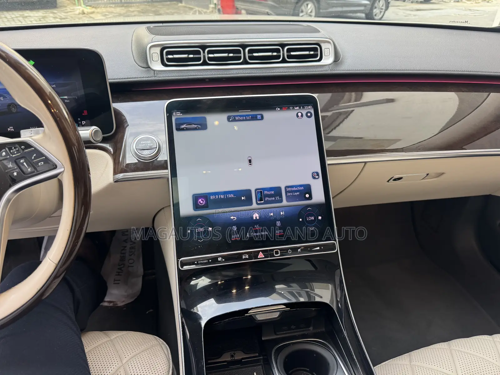 Mercedes-Benz S-Class S 580 4MATIC 2021 White