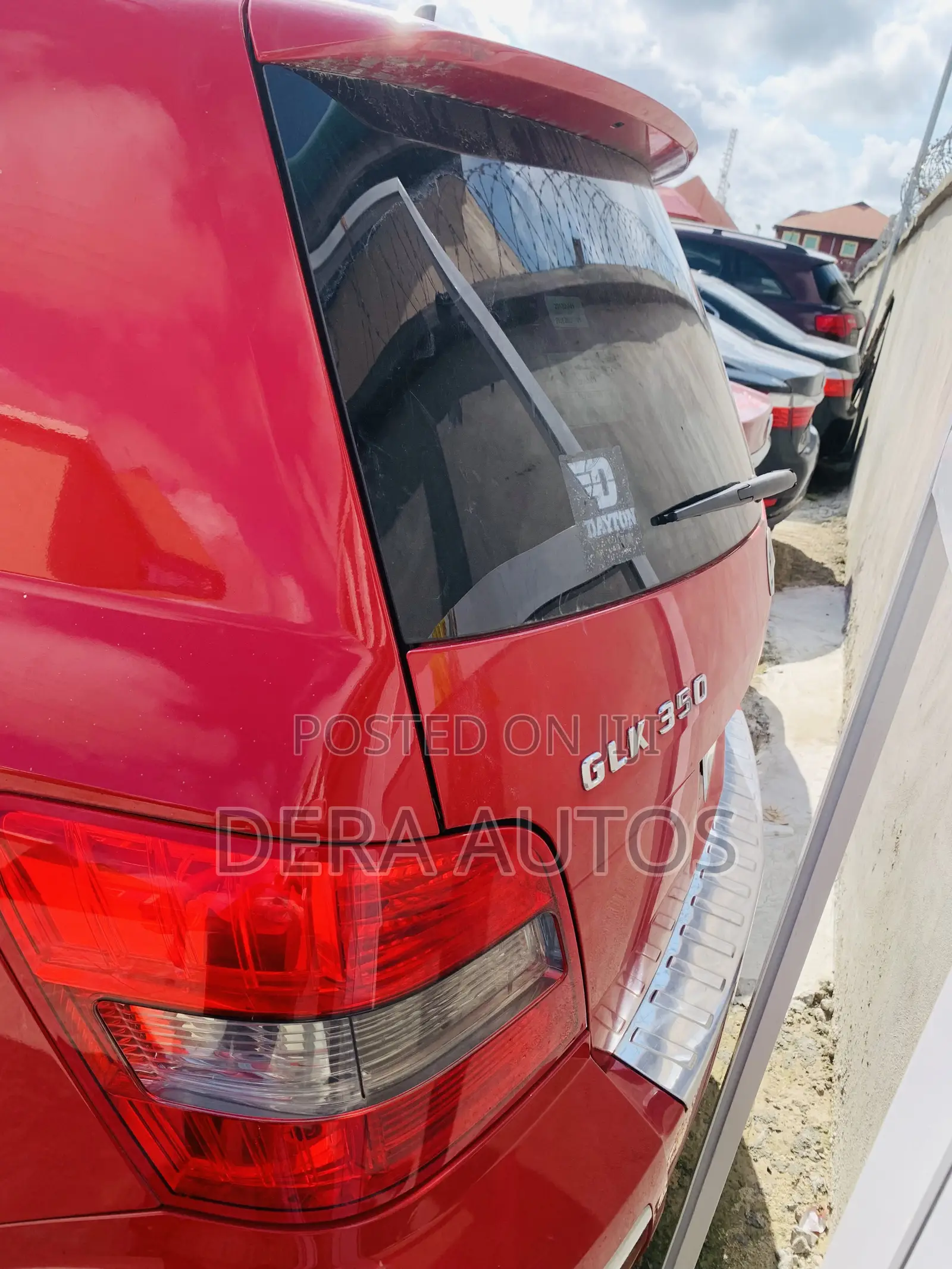 Mercedes-Benz GLK-Class 2011 Red