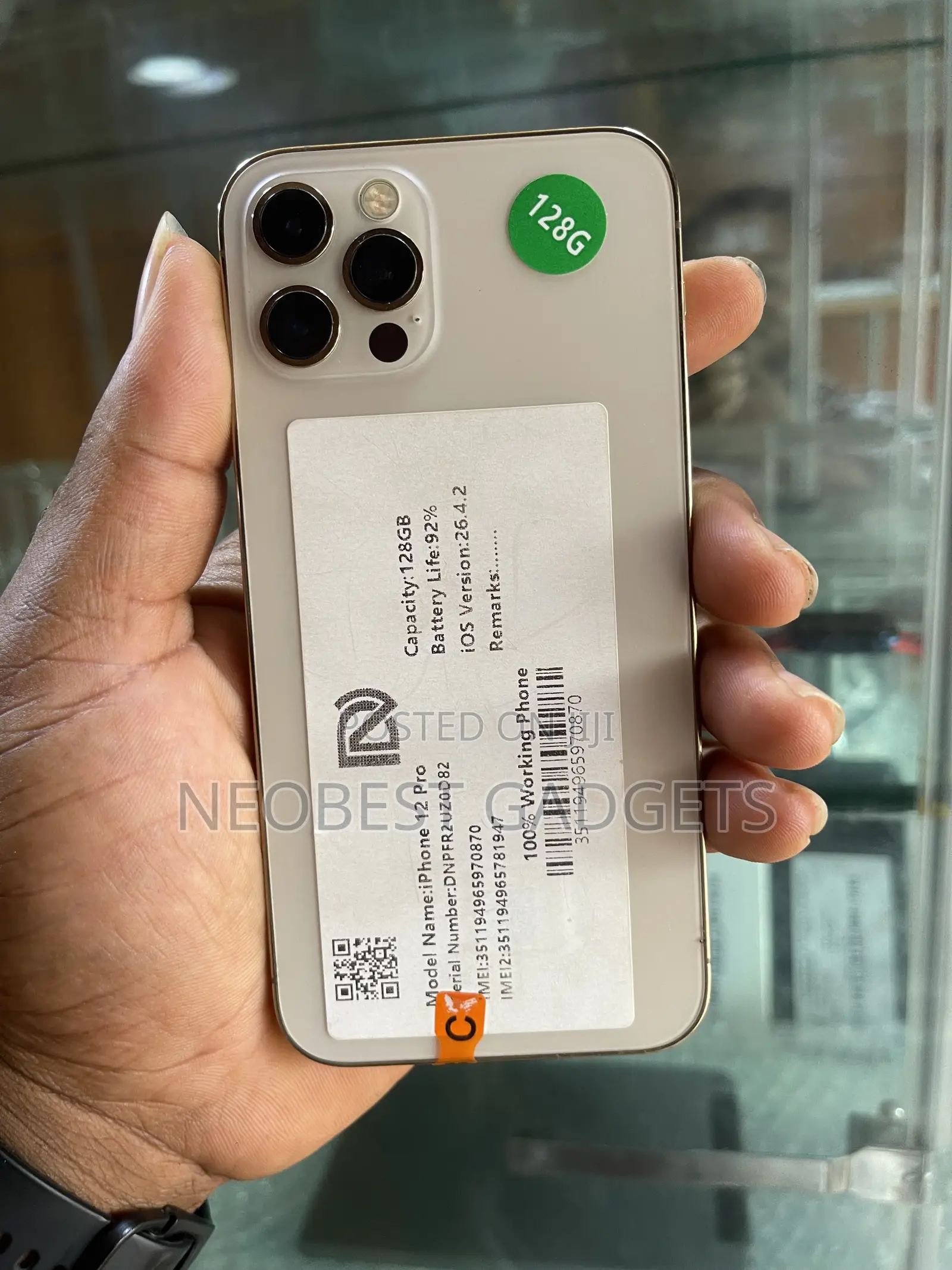 Apple iPhone 12 Pro 128 GB Gold
