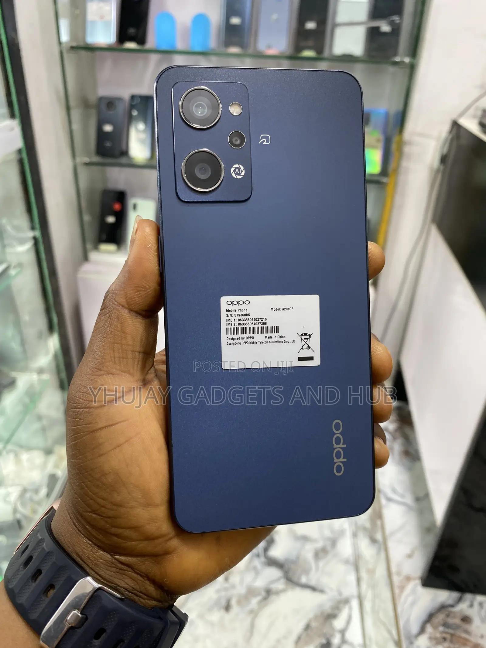 Oppo Reno7 4G 256 GB Blue