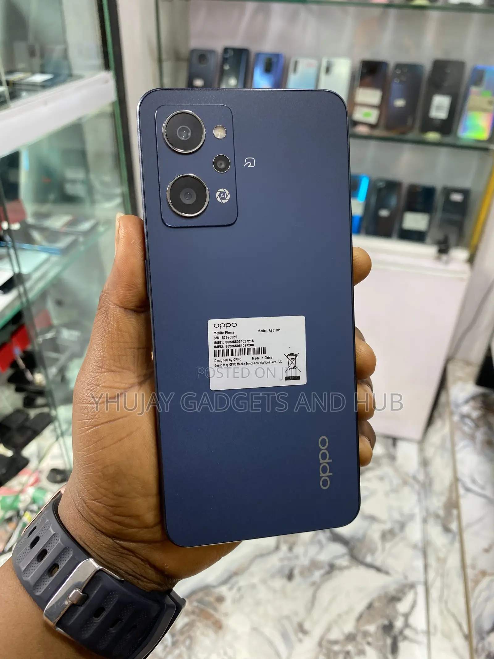 Oppo Reno7 4G 256 GB Blue