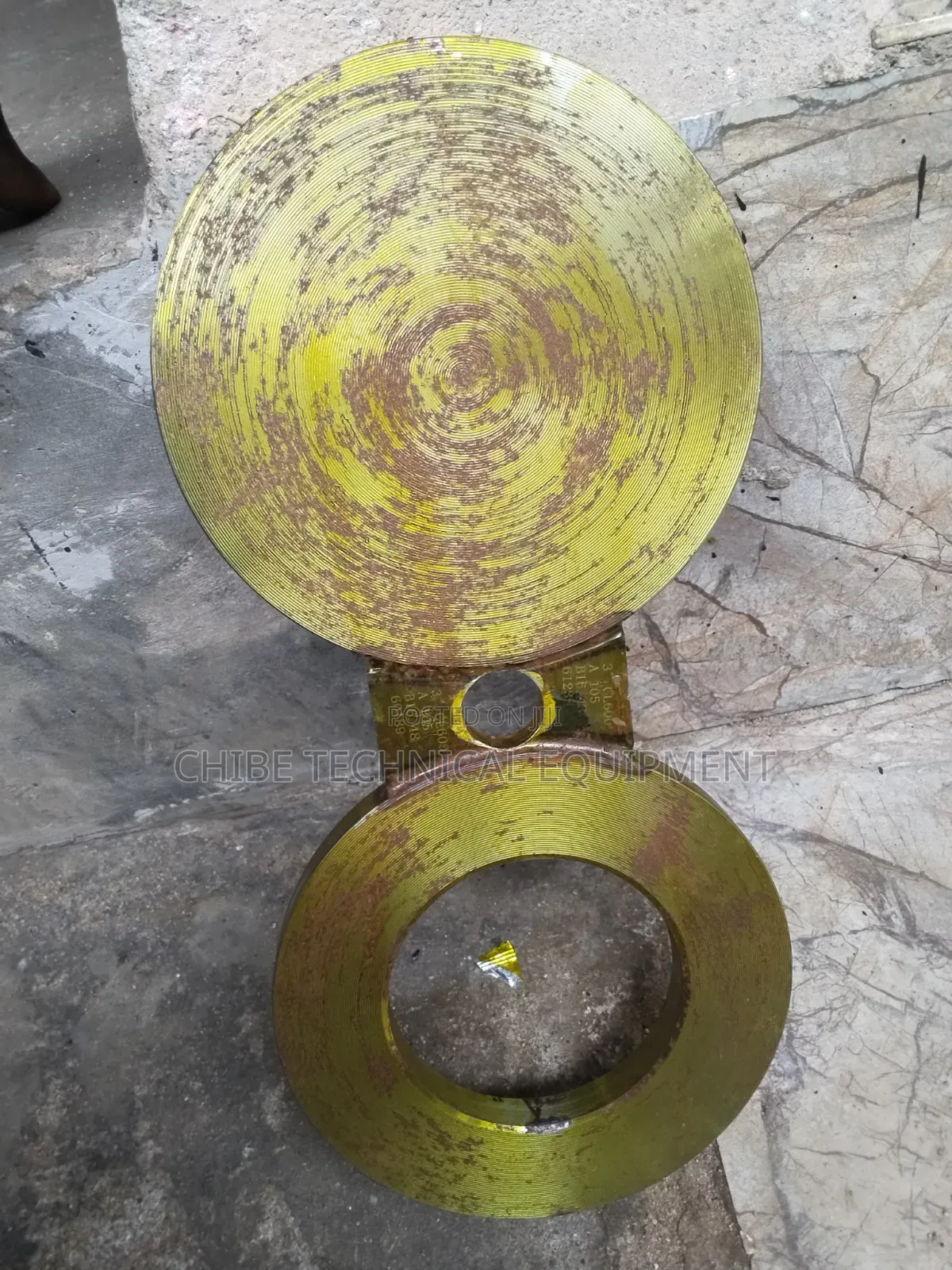 3"X 600 Spectacle Blind Flange