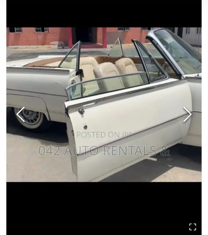 Vintage 1963 Ford Thunderbird Convertible for Hire