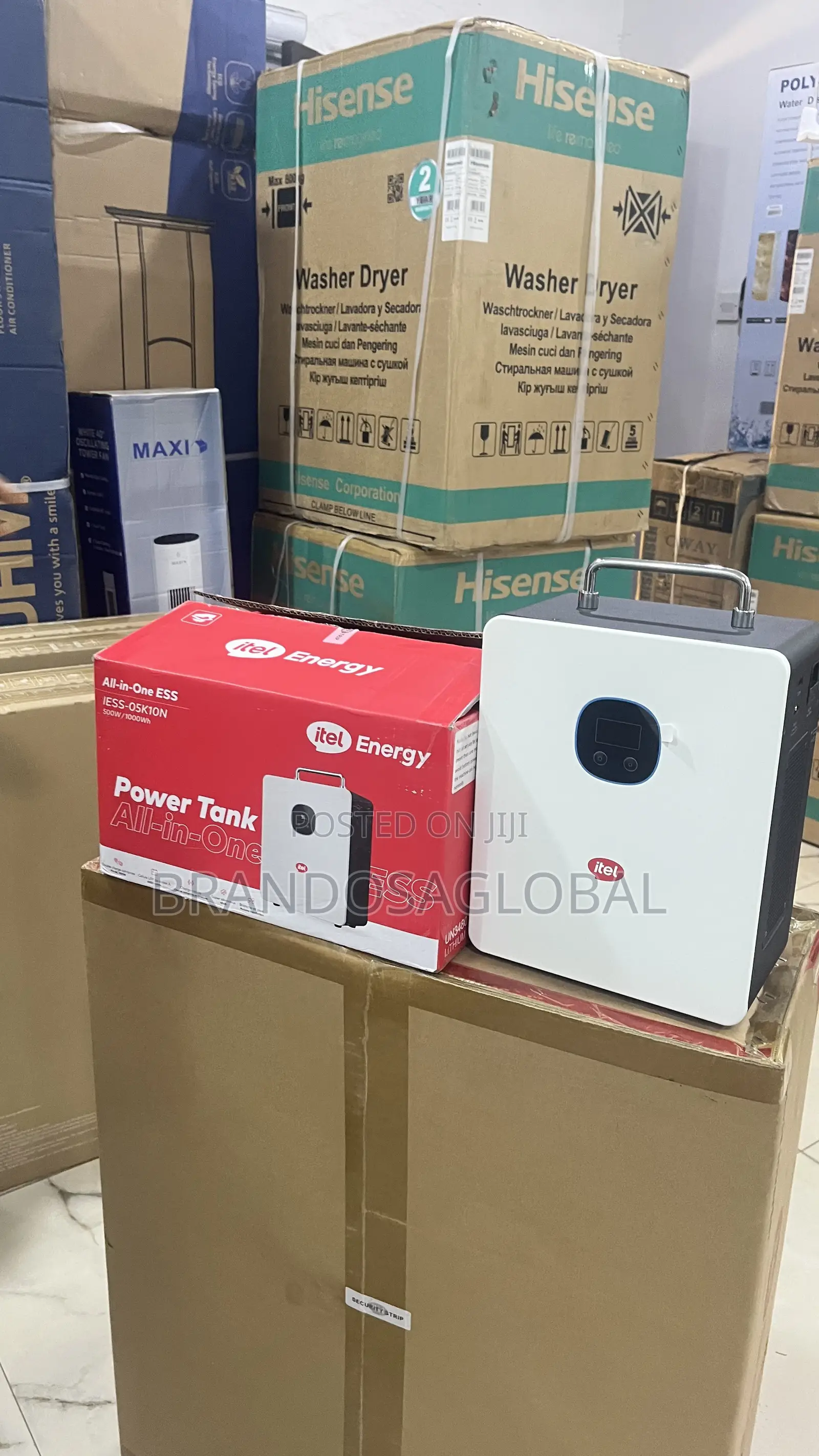 Itel Energy Power Tank Iess-O5k10n–High Capacity Backup Power Solution