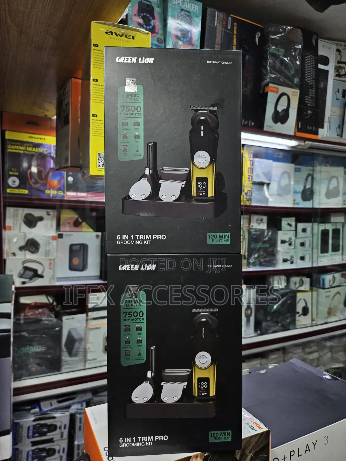 Green Lion 6 in 1 Trim Pro Grooming Kit Clipper