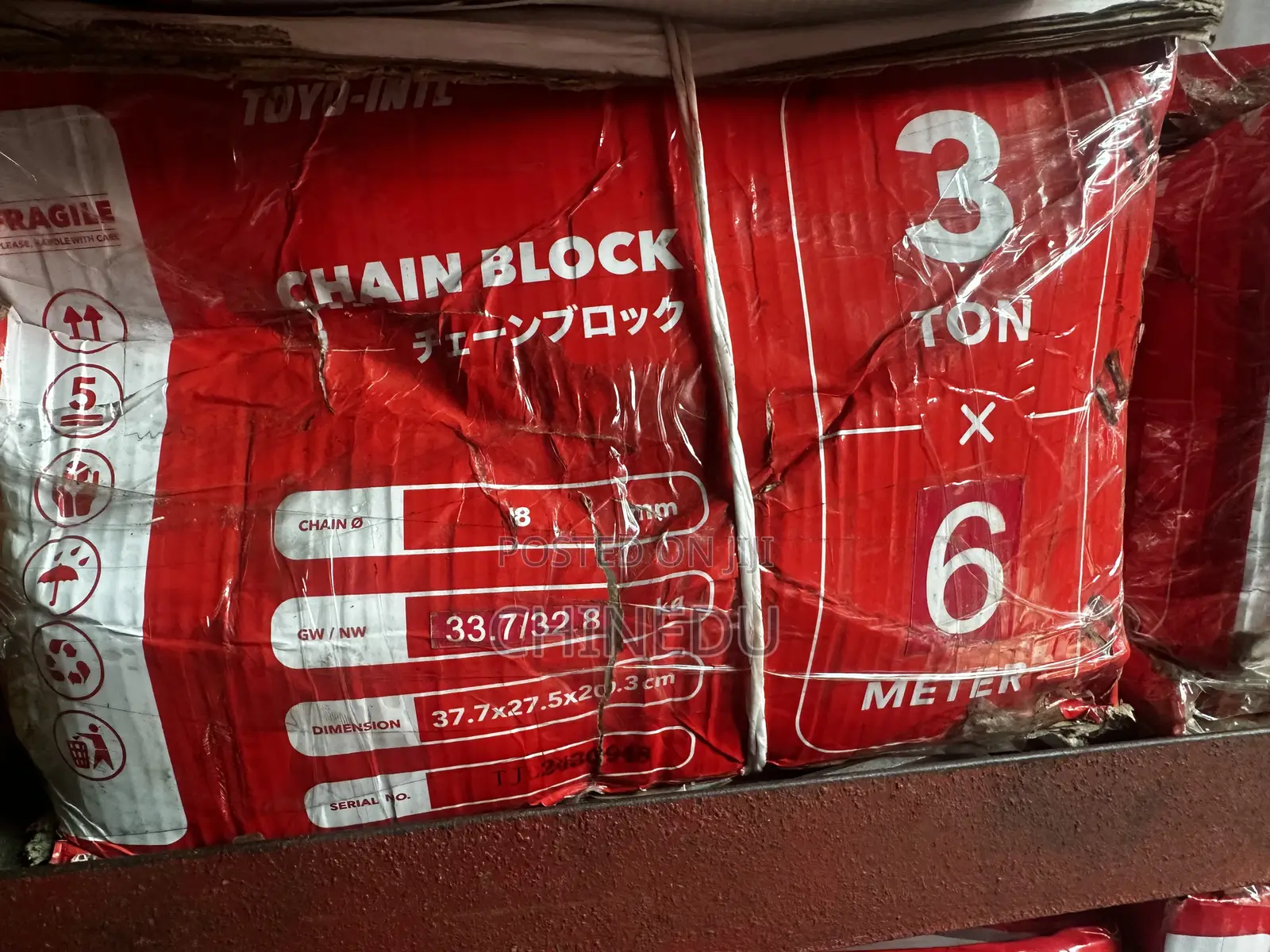 Chain Block 3t X 6meter