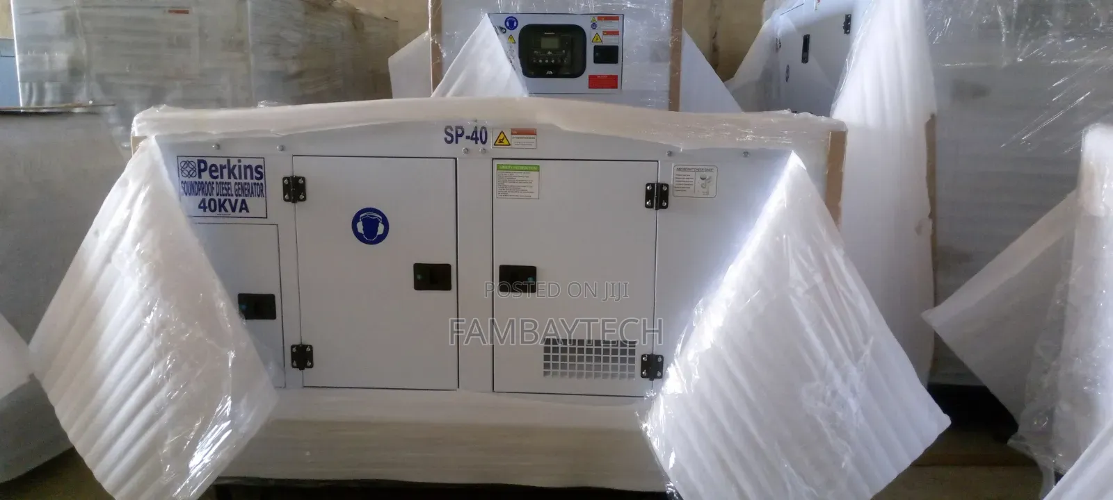 Trusted Perkins 40kva Soundproof Generator for Professionals