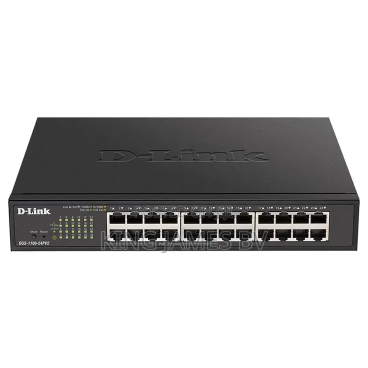 Dlink: DGS-F1026p-E 24 Port Poe Gigabit Unmanaged Switch