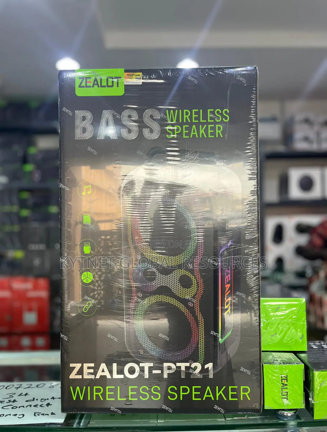 Pt 21 Zealot Bluthoot Speaker.