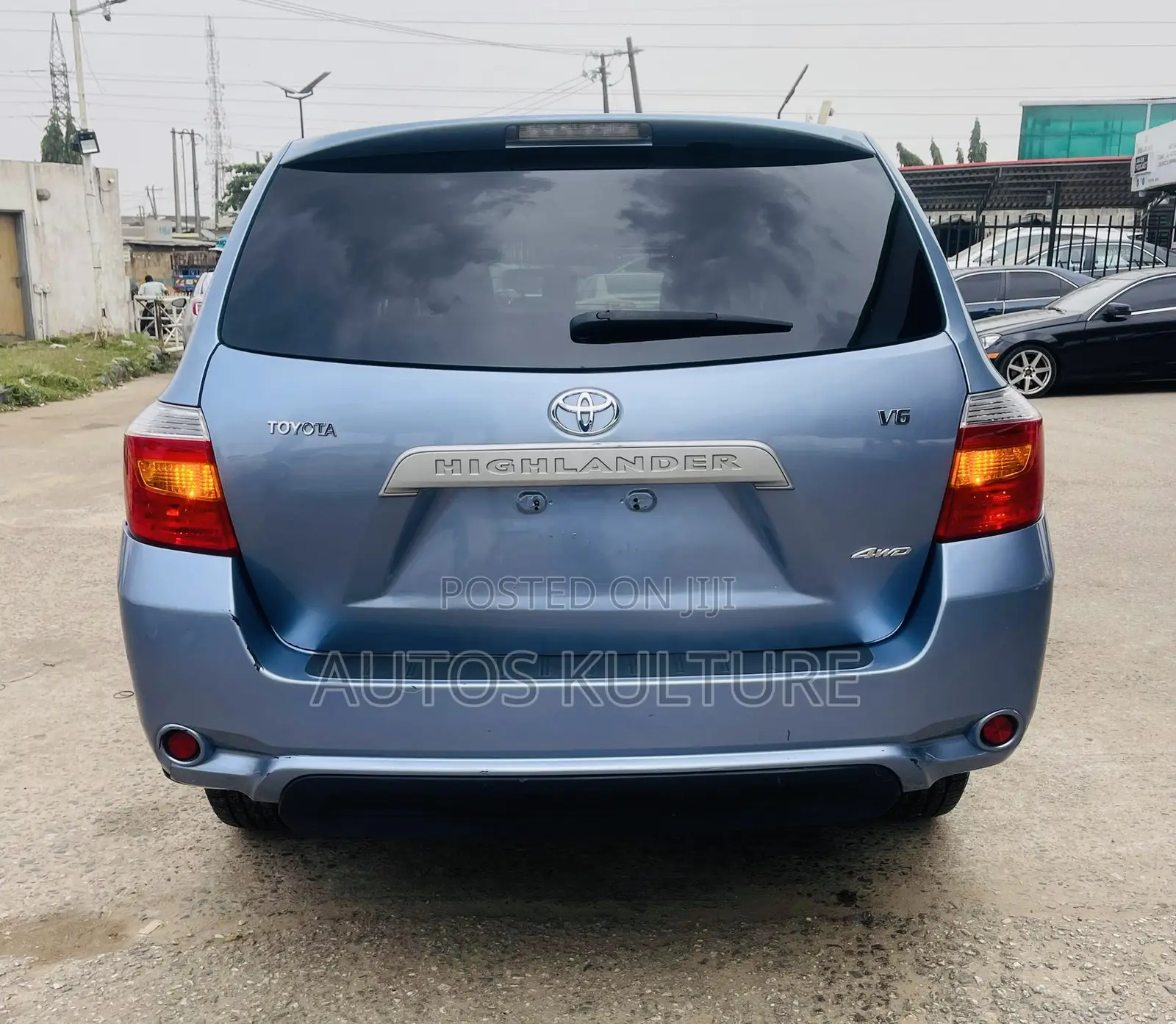 Toyota Highlander 2008 Blue
