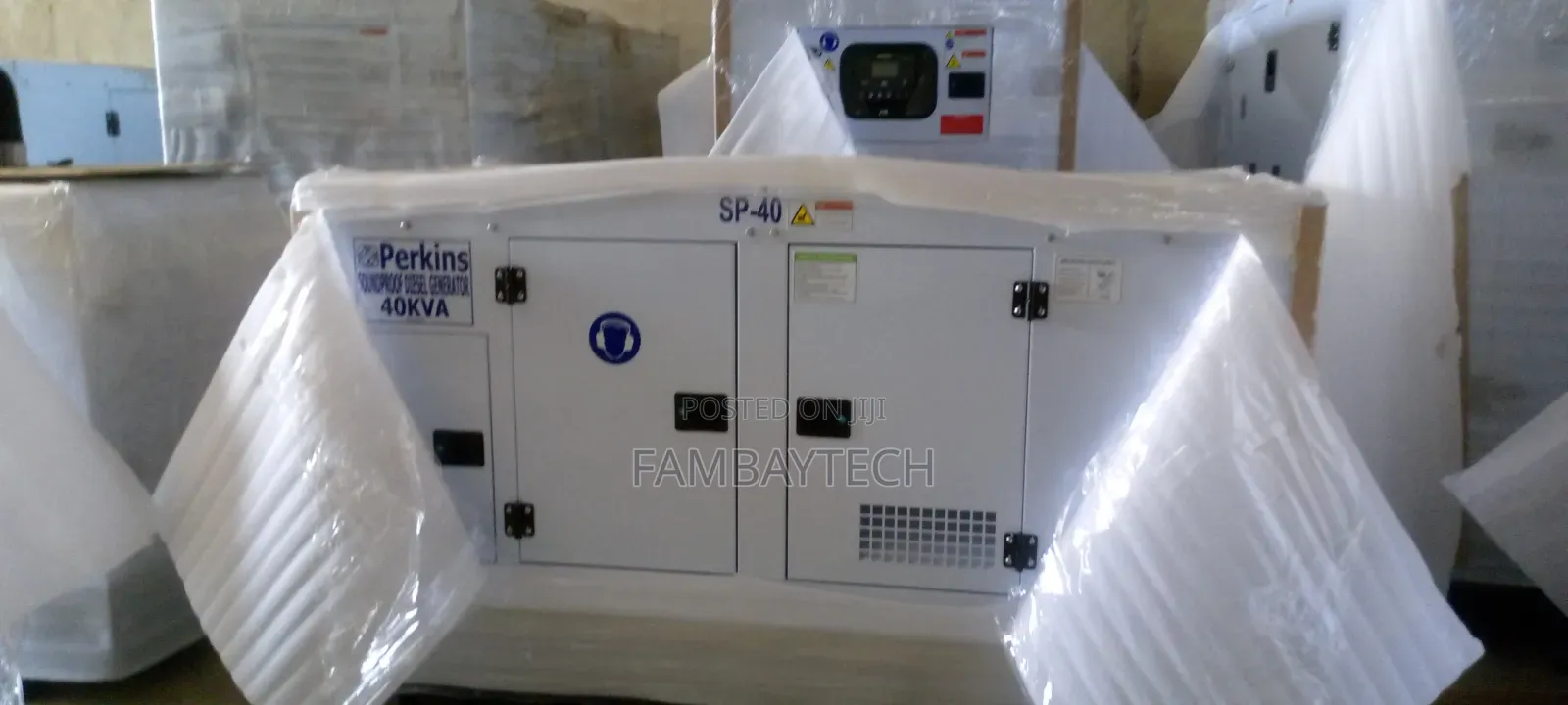 Powerful Perkins 40kva Generator With Silent Canopy