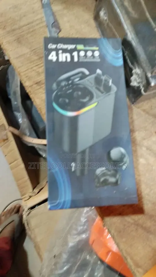 Updated Car Fast Charger With Amino Roof Light and Usb