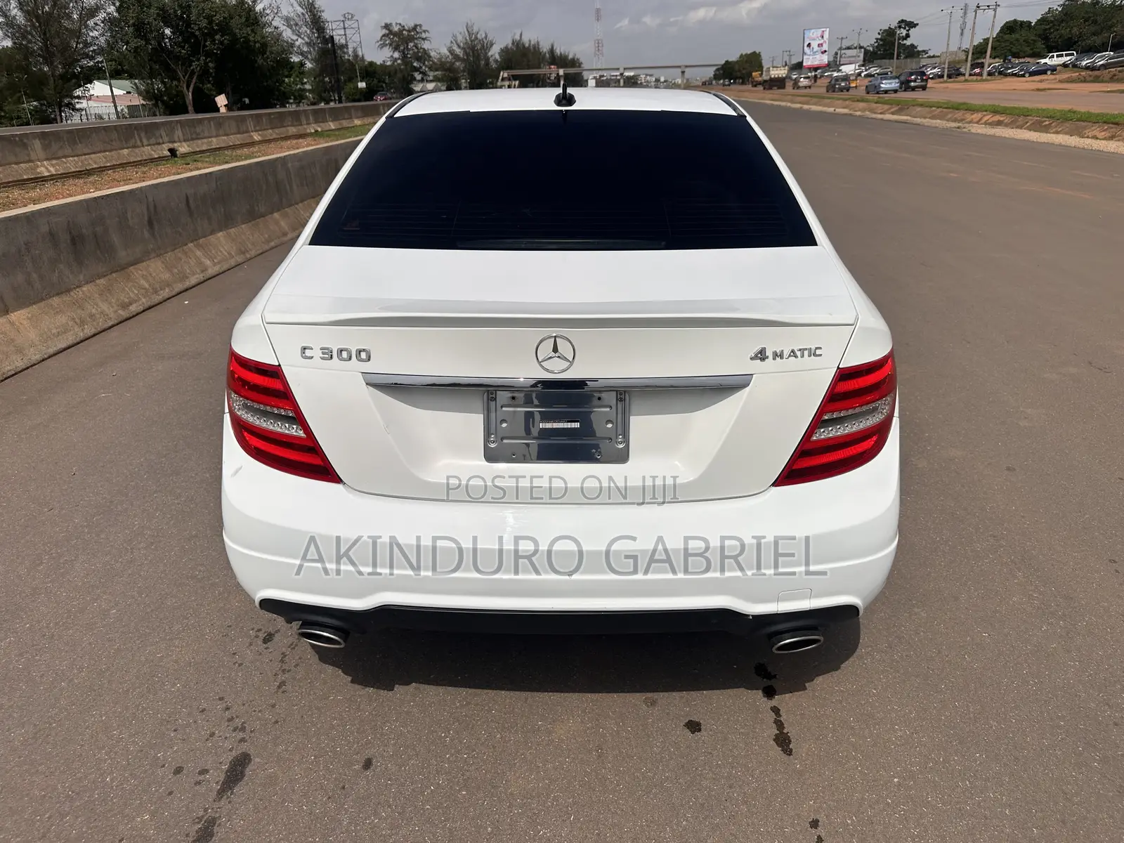 Mercedes-Benz C300 Luxury 4Matic Sedan AWD (3.5L 6cyl 7A) 2013 White
