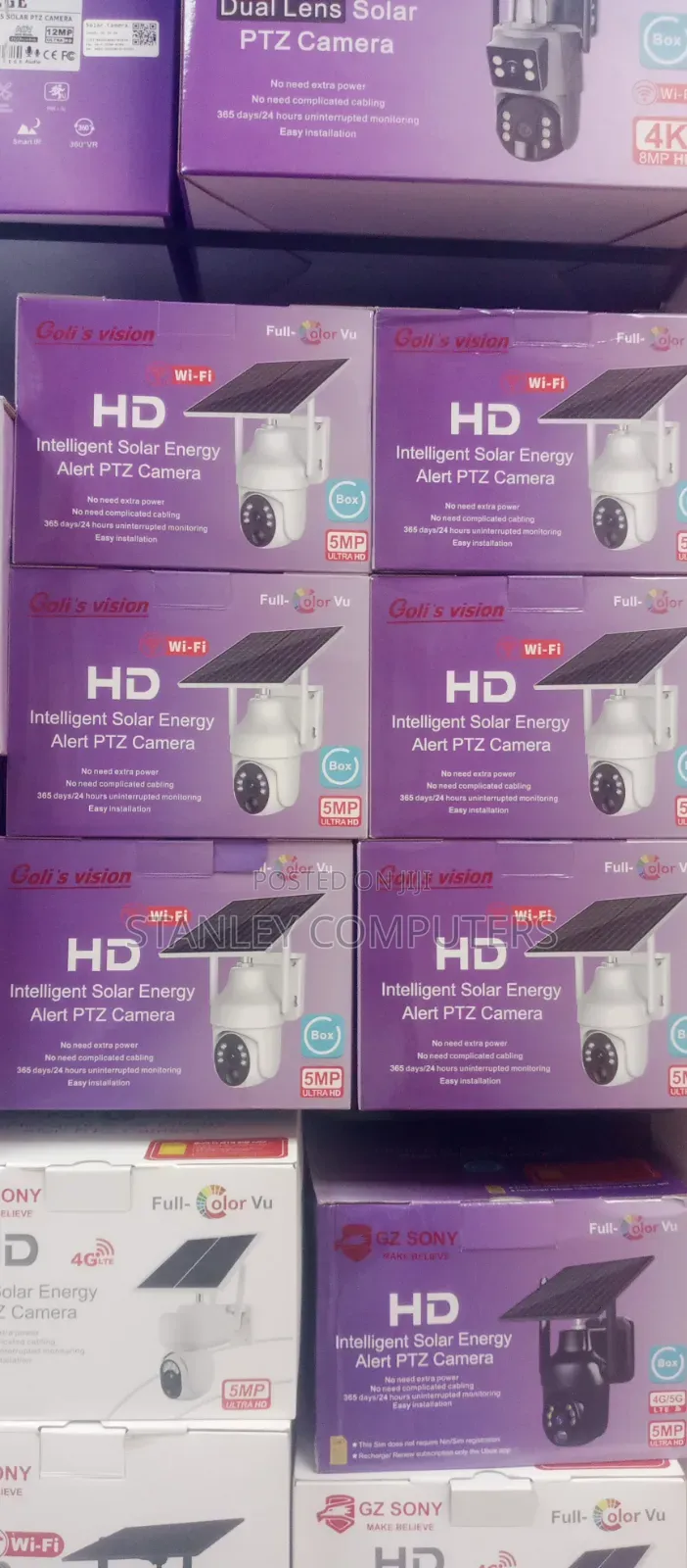 Worldvision Hd Wifi Intelligent Solar Energy Alert Ptzcamera
