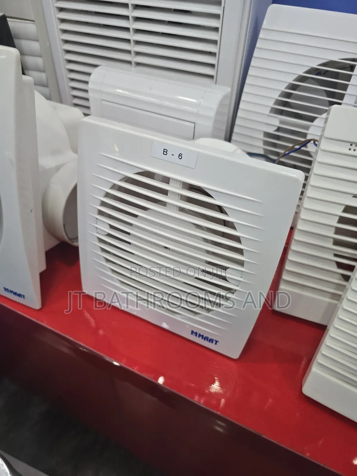 Jt Standards 6-Inch Sensor Extractor Fan