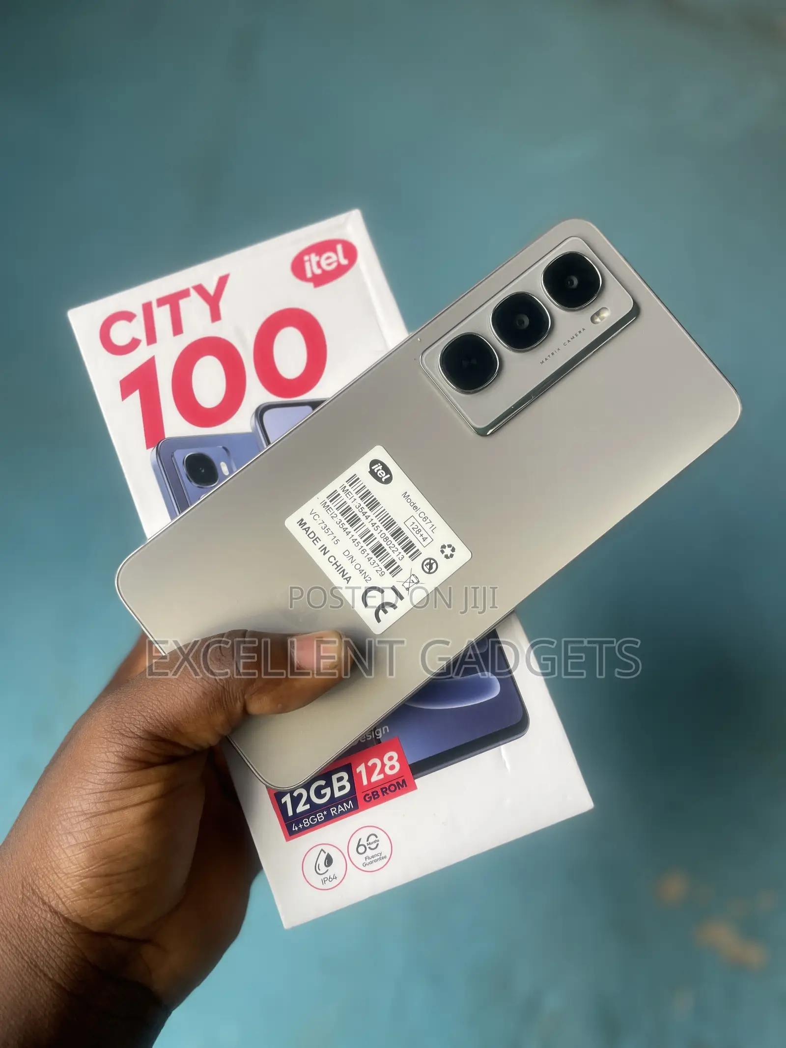 Itel City 100 128 GB Bronze