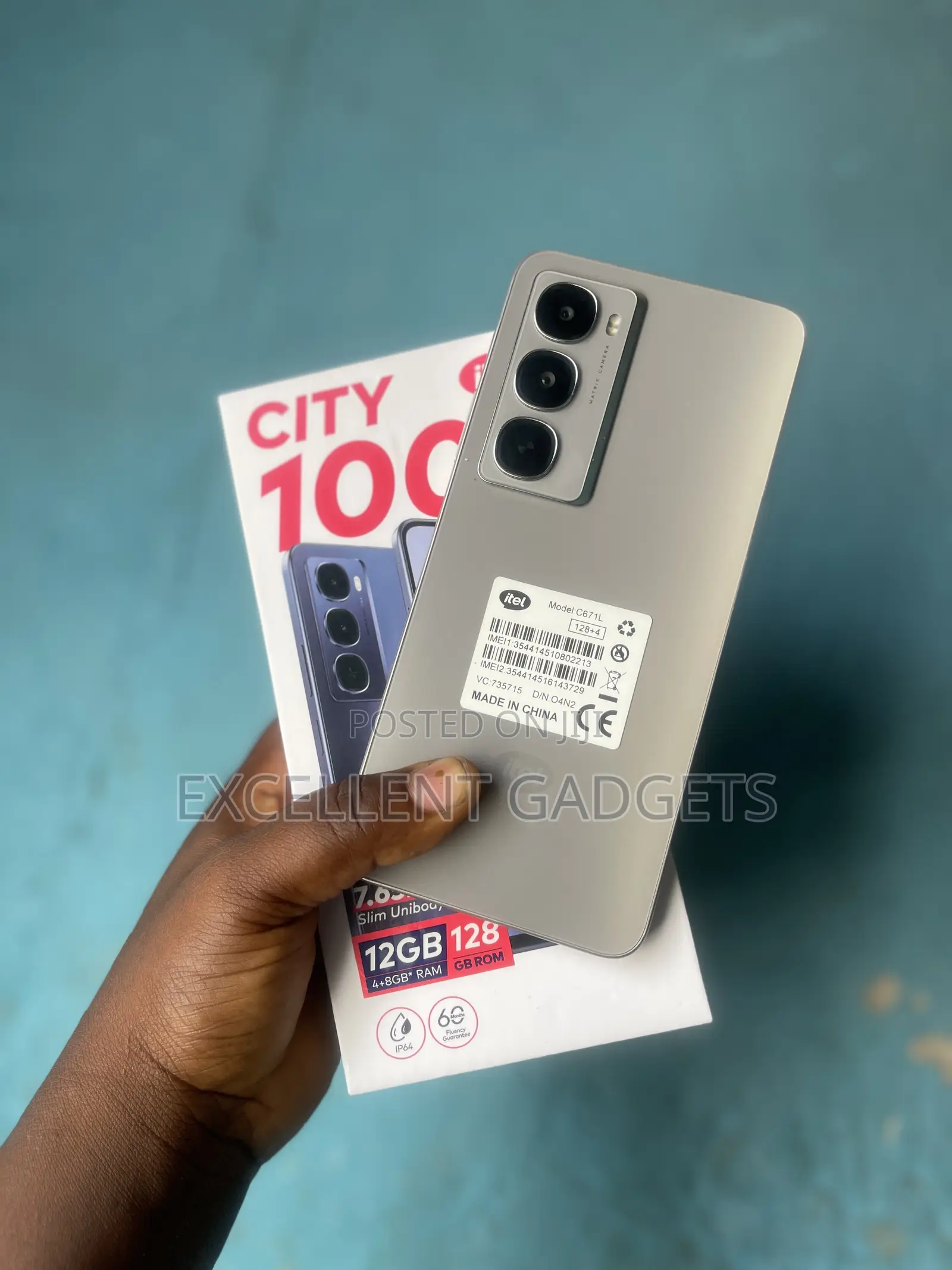Itel City 100 128 GB Bronze