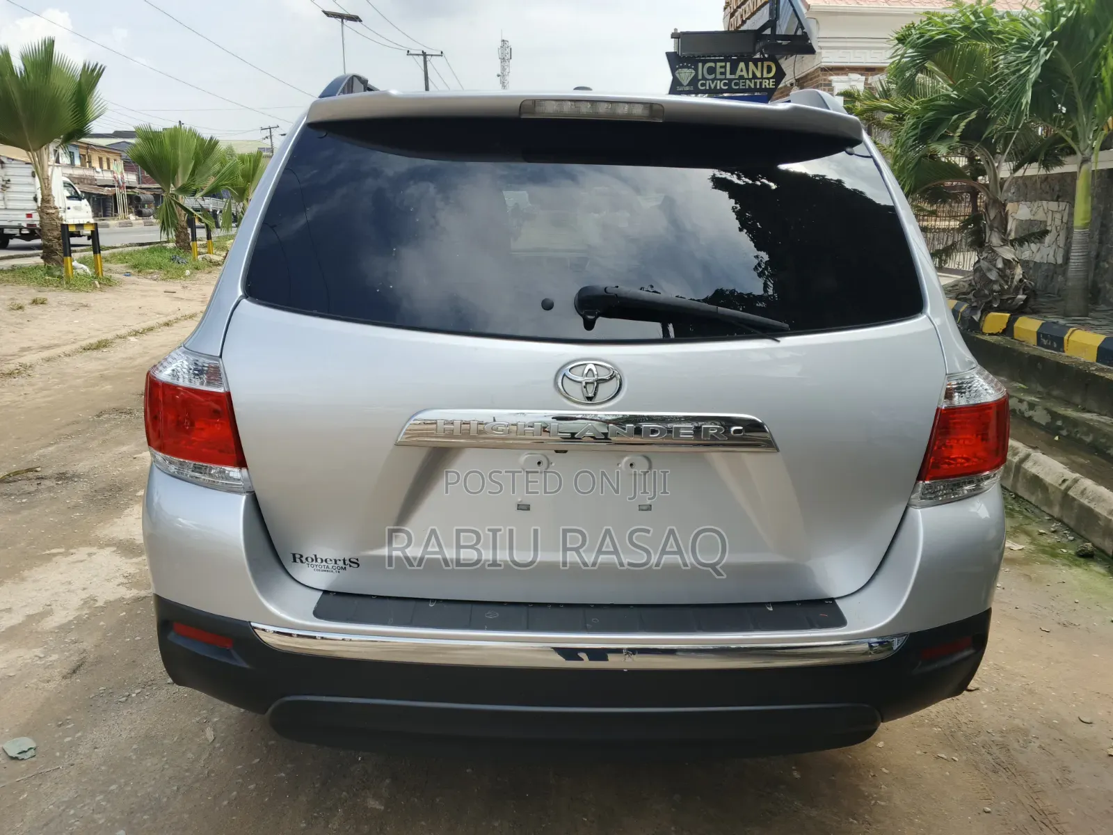 Toyota Highlander 2012 Silver