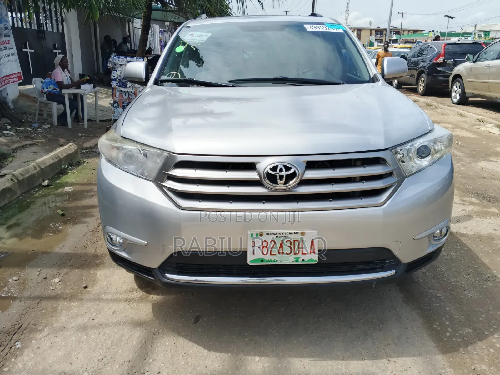 Toyota Highlander 2012 Silver