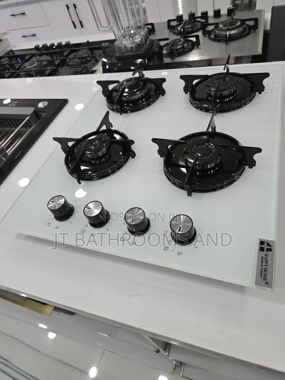 Jt Standards 60cm Built-in Gas Burner – Gray Colour