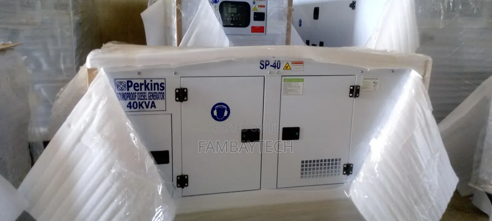 Robust Perkins 40kva Generator for Industrial Applications