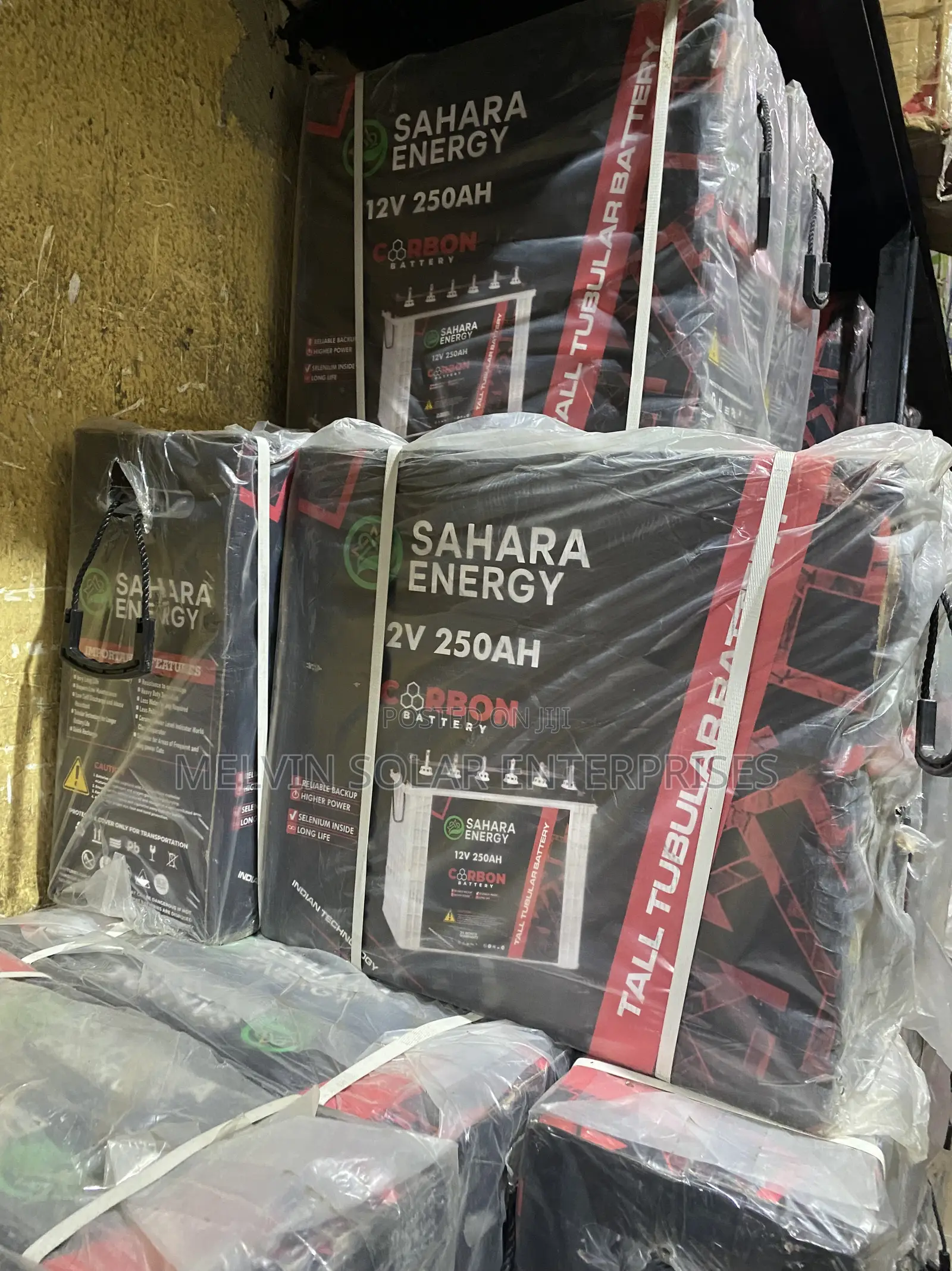 250ah 12v Sahara Solar Tubular Batteries Available in Store Now