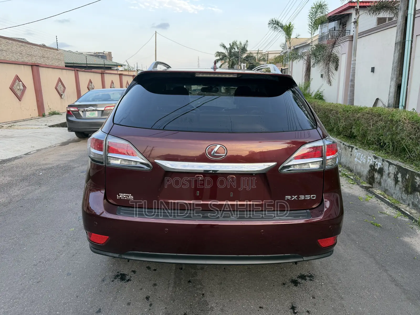 Lexus RX 350 AWD 2015 Burgundy