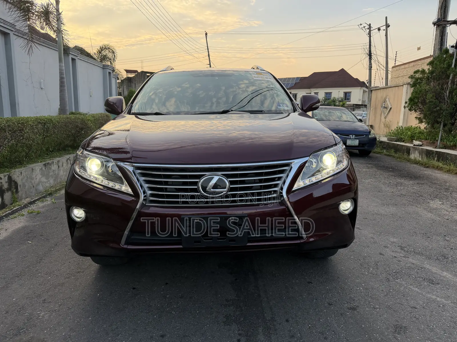 Lexus RX 350 AWD 2015 Burgundy