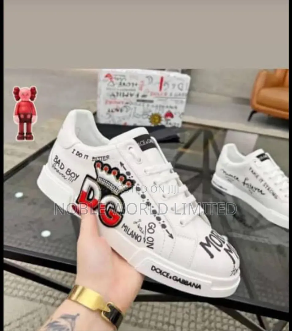 Dolce Gabanna White Sneakers Abl 7h