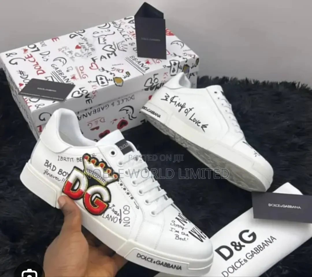 Dolce Gabanna White Sneakers Abl 7h