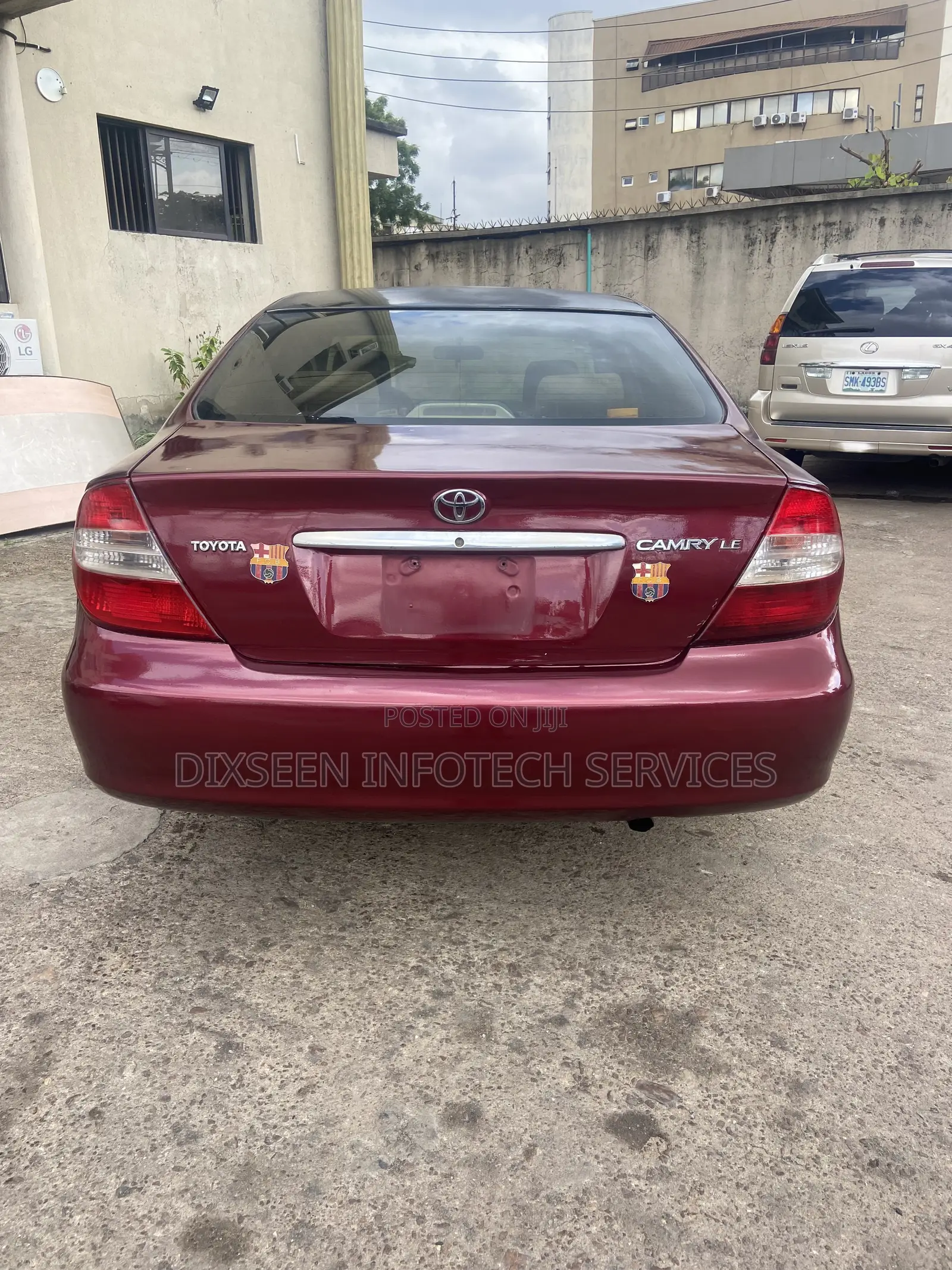 Toyota Camry LE 4dr Sedan (2.4L 4cyl 4A) 2004 Red