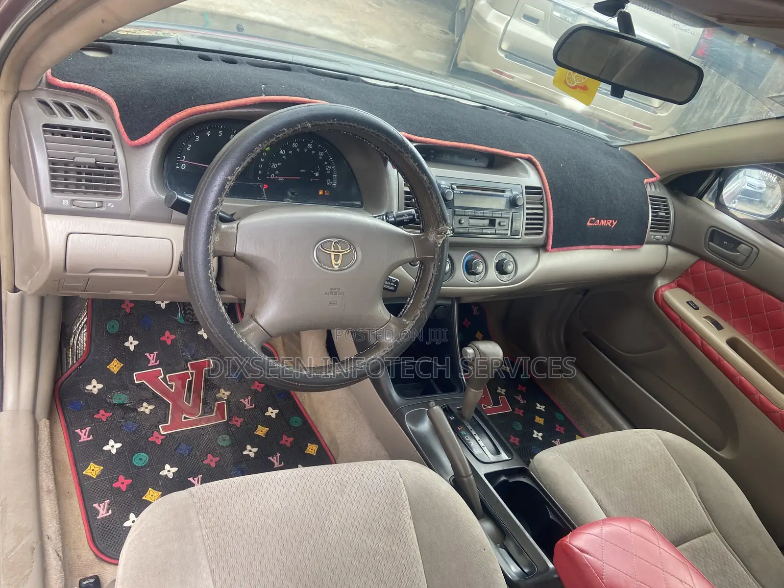 Toyota Camry LE 4dr Sedan (2.4L 4cyl 4A) 2004 Red
