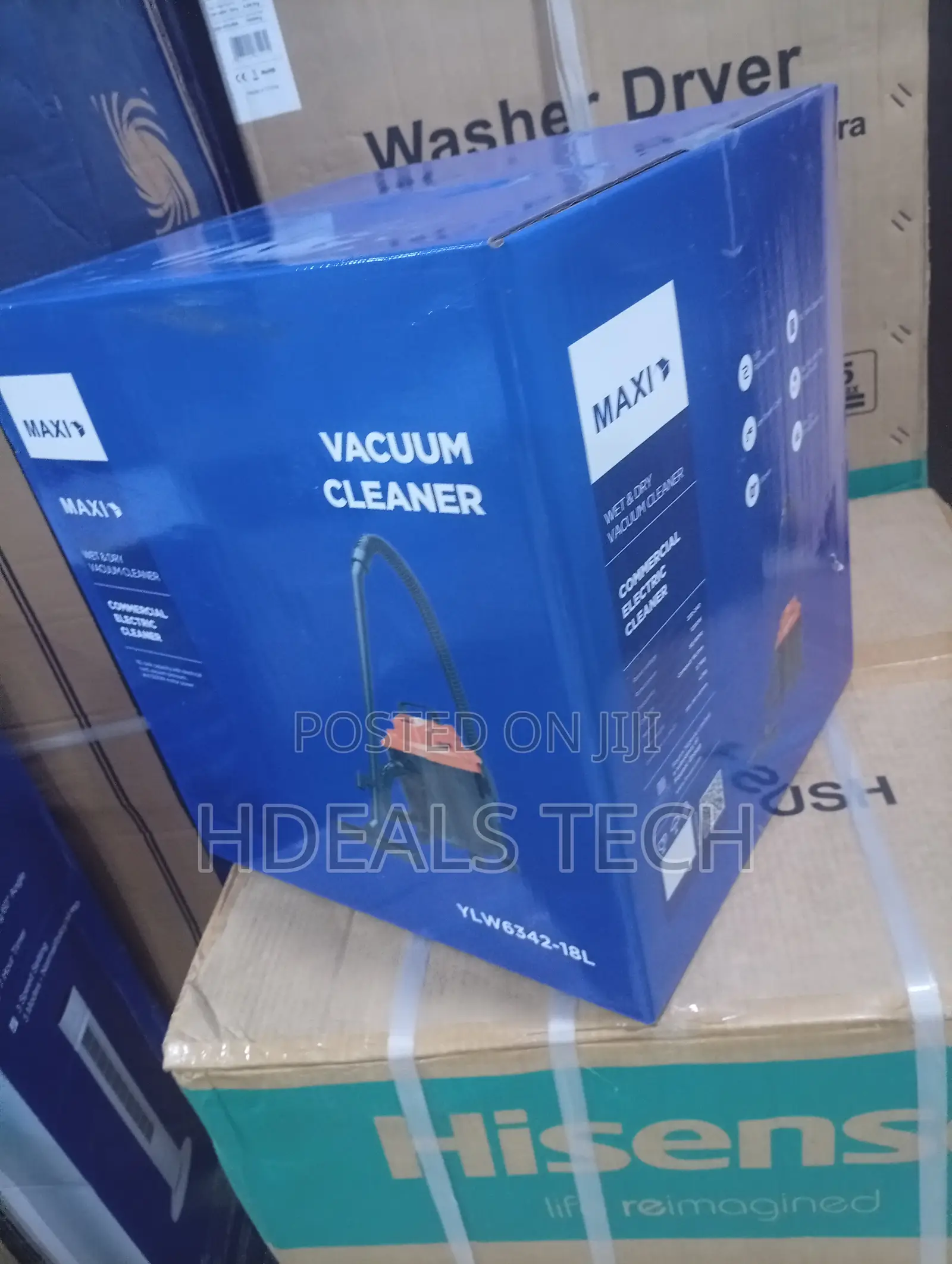 Maxi Industrial Vacuum Cleaner 18l Capacity