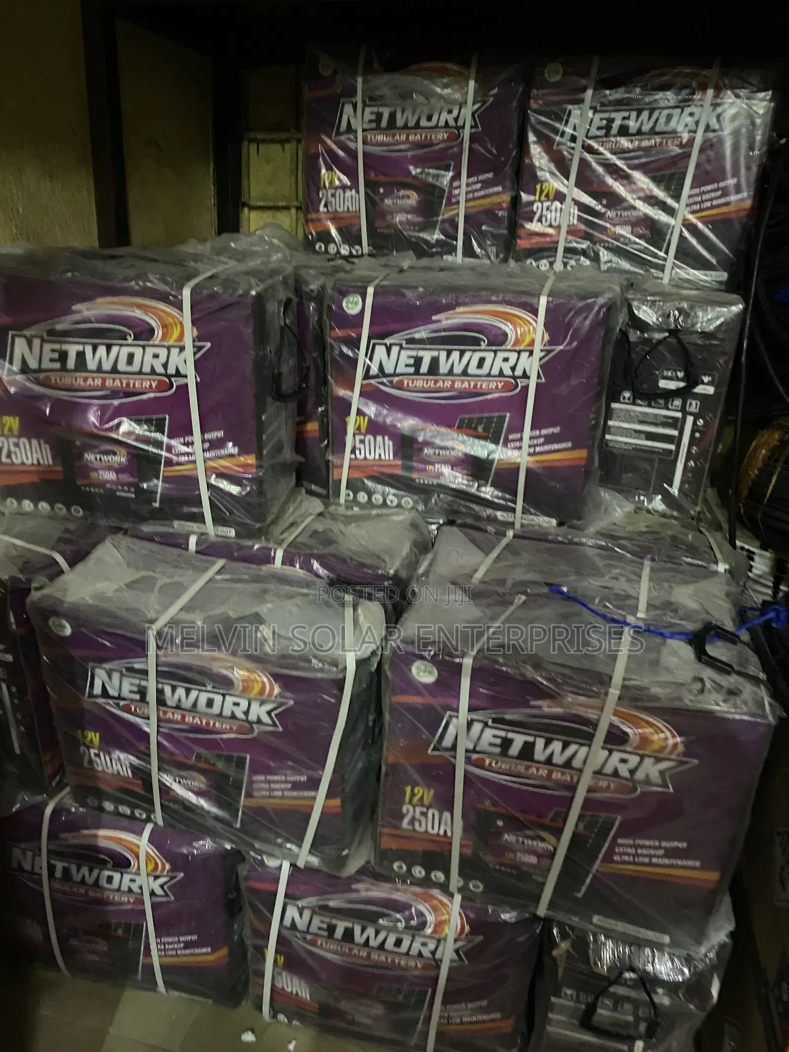 250ah 12v Network Solar Tubular Batteries Available in Store Now