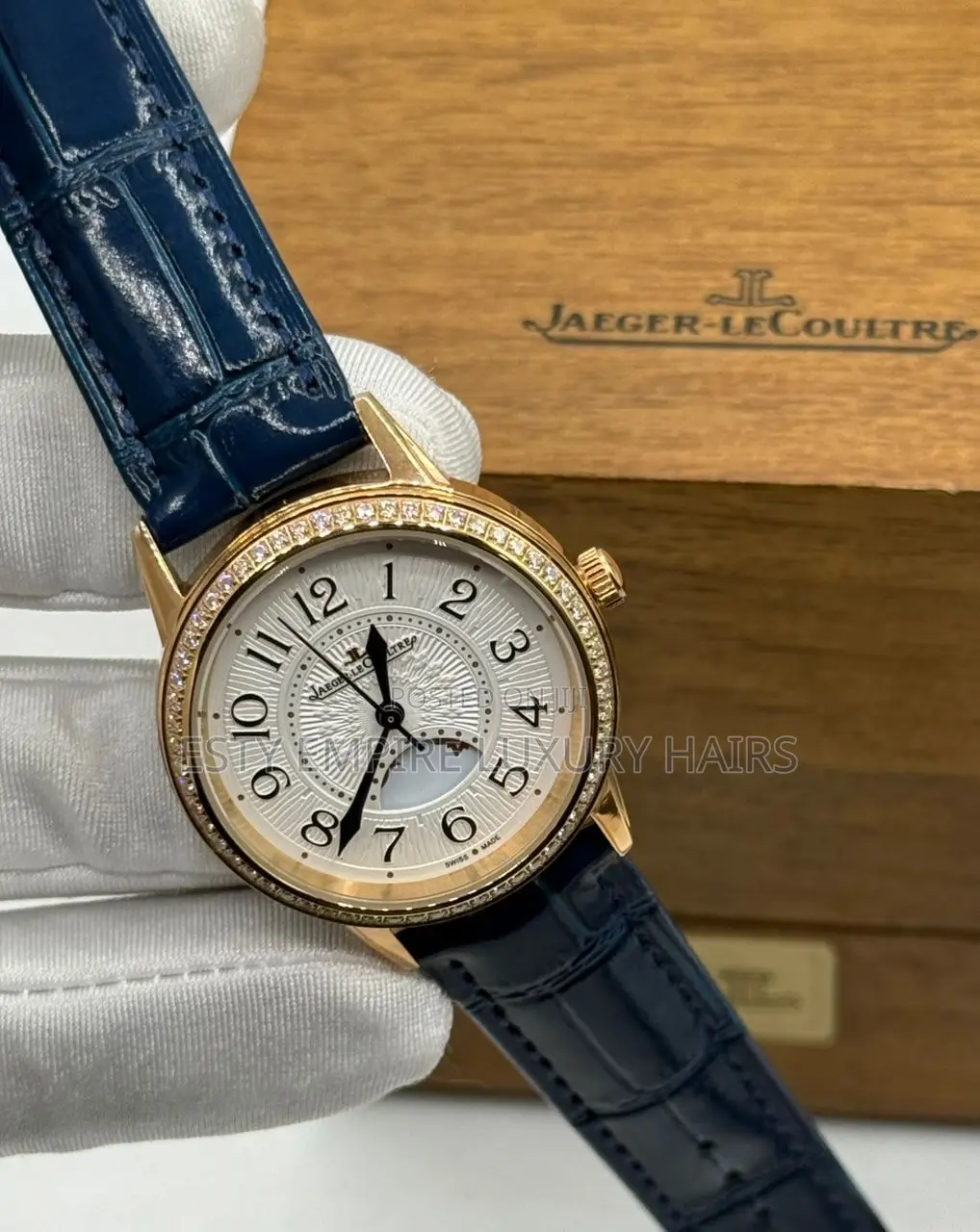 Jaeger-Lecoutlre Quality Luxury Female Genuine Leather Wristwatch