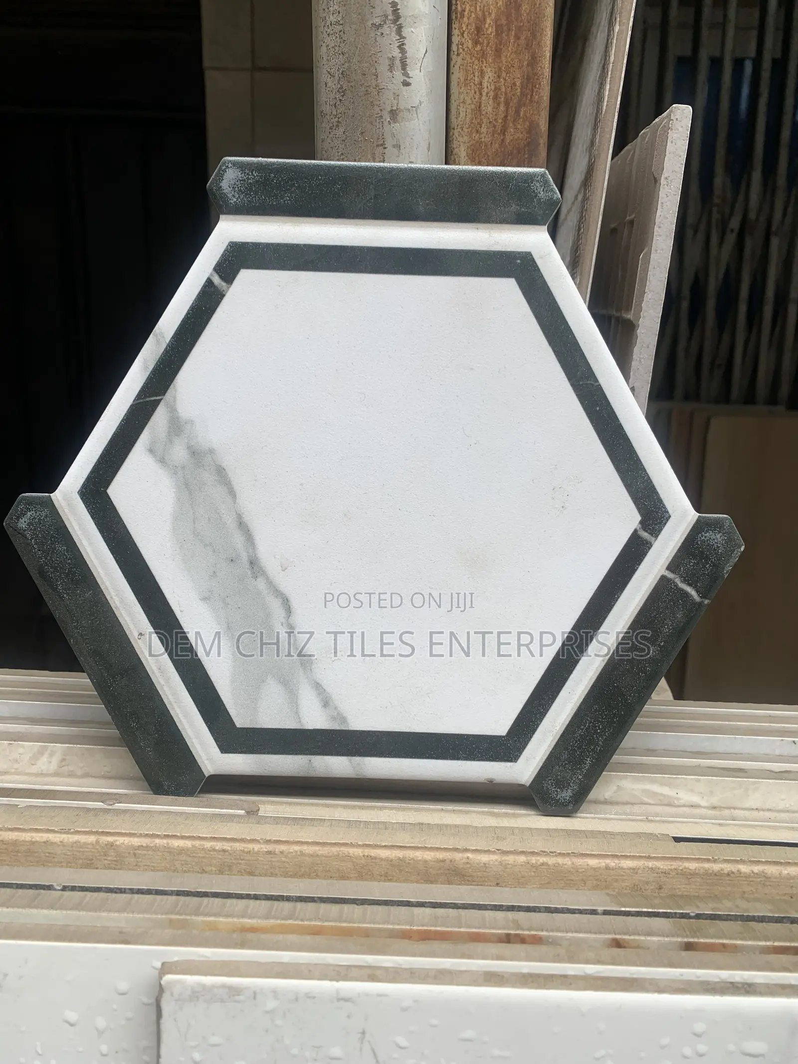 Small Hexagon Tiles Spanish