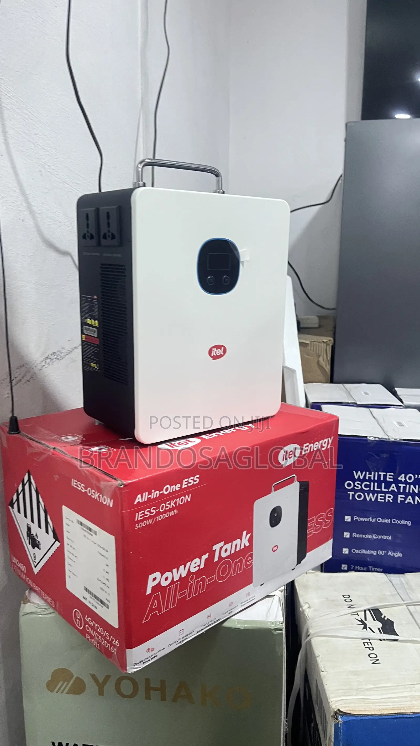 Itel Energy Power Tank Iess-O5k10n – Durable Backup Energy Equipment
