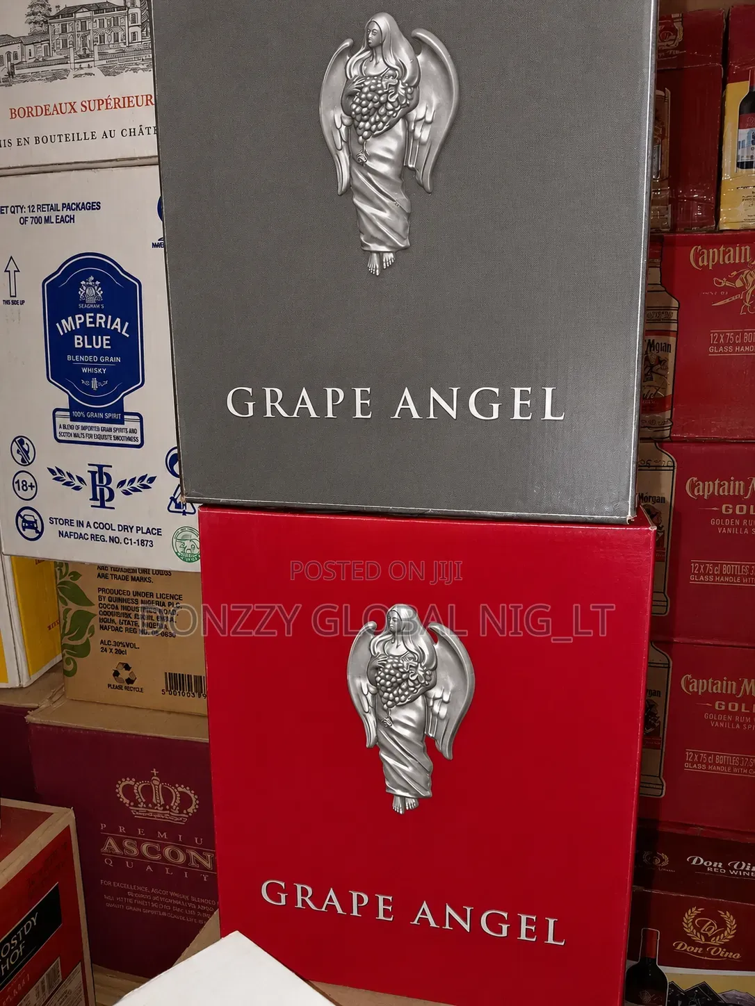 Grape Angel Red Wine by (12bottles)