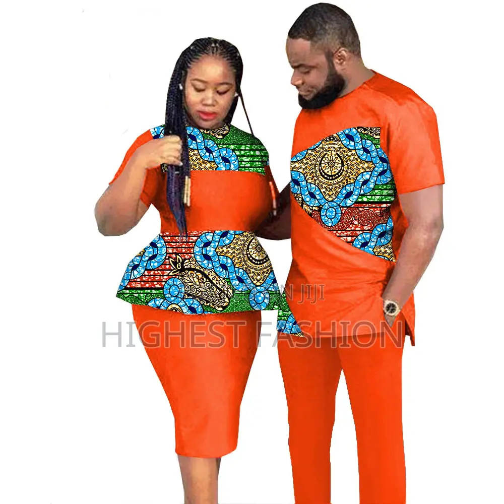 Matching Plus Size African Clothes