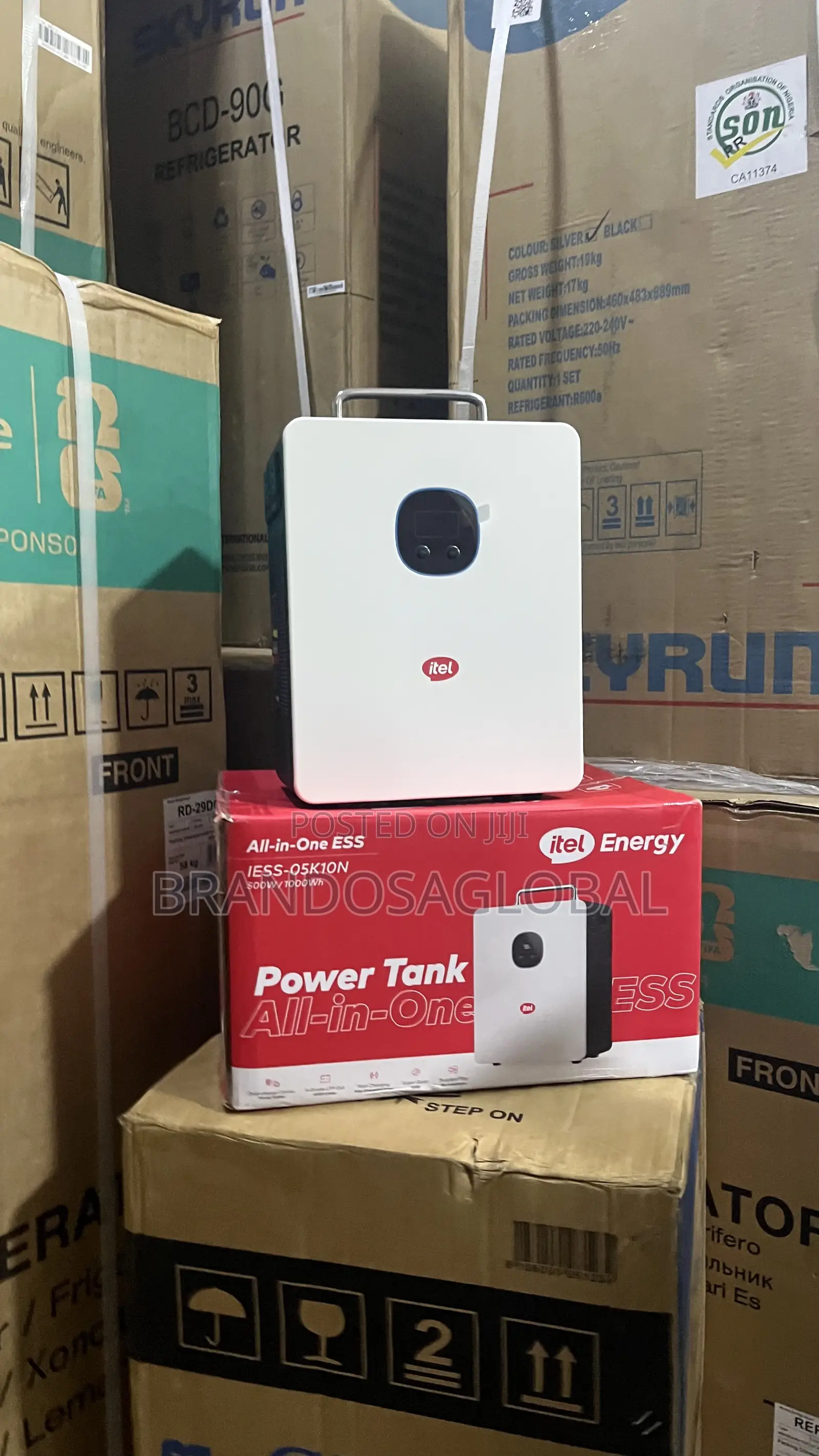 Itel Energy Power Tank Iess-O5k10n – Modern Power Storage Appliance