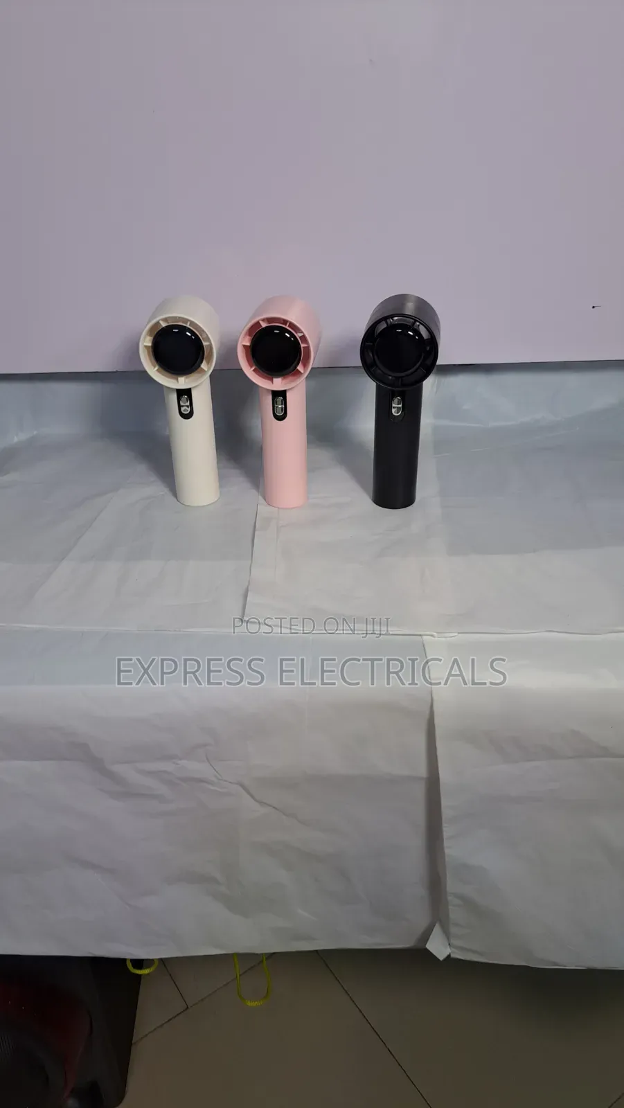 Digital Display High-Speed Handheld Fan - Type C- Portable Mini Fan