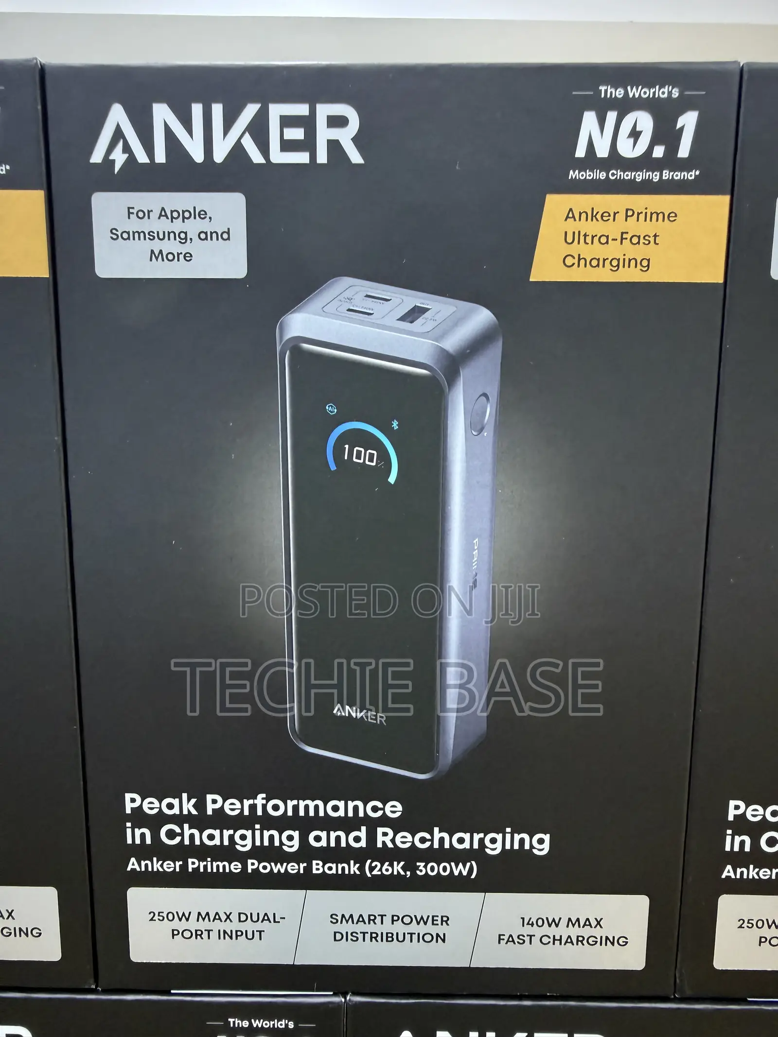 Anker Prime 26,250mah Power Bank (300w)