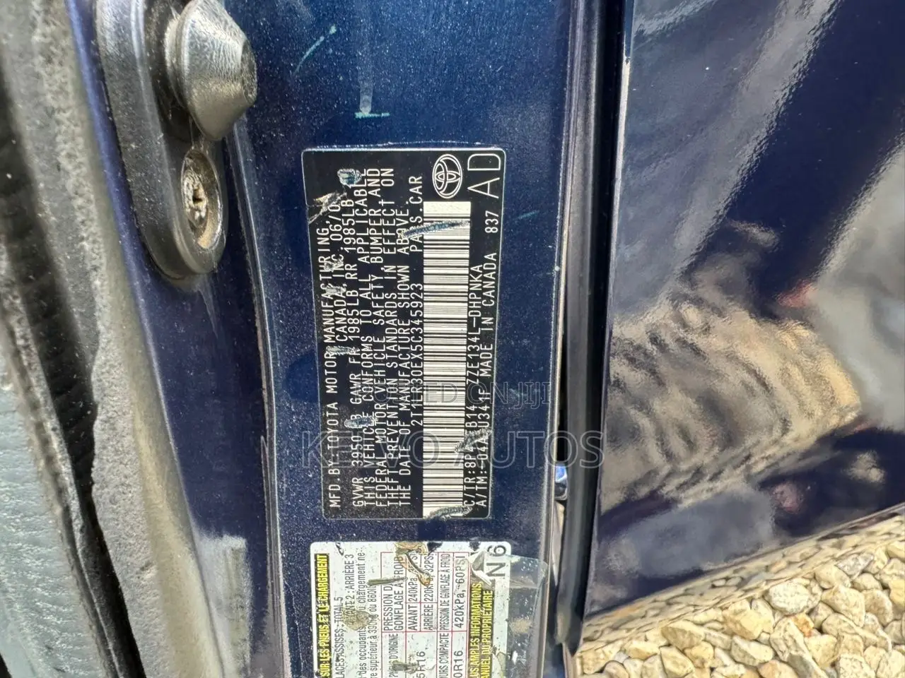 Toyota Matrix 2005 Blue