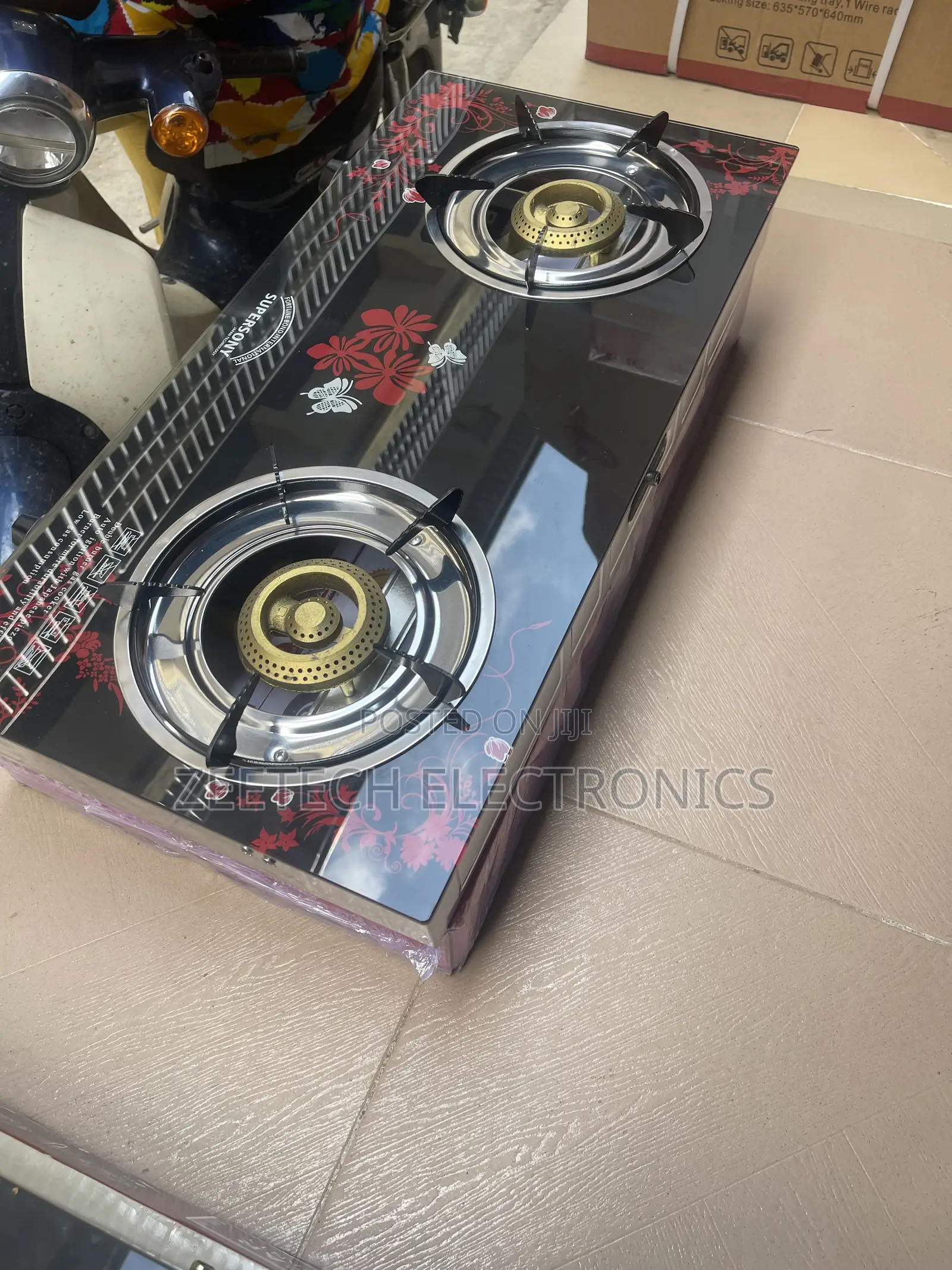 Supersony 2 Burner Gas Stove