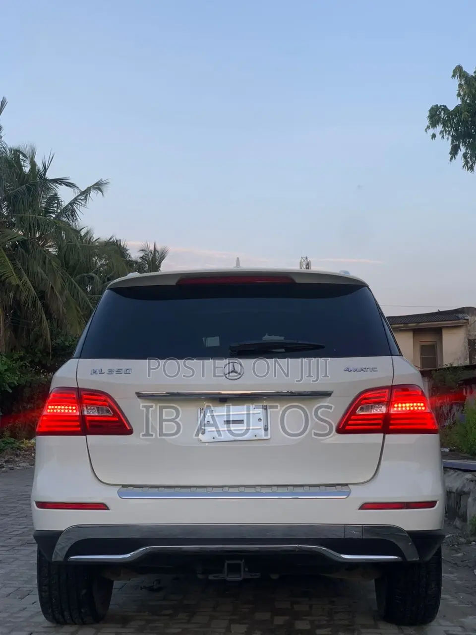Mercedes-Benz M Class 2013 White