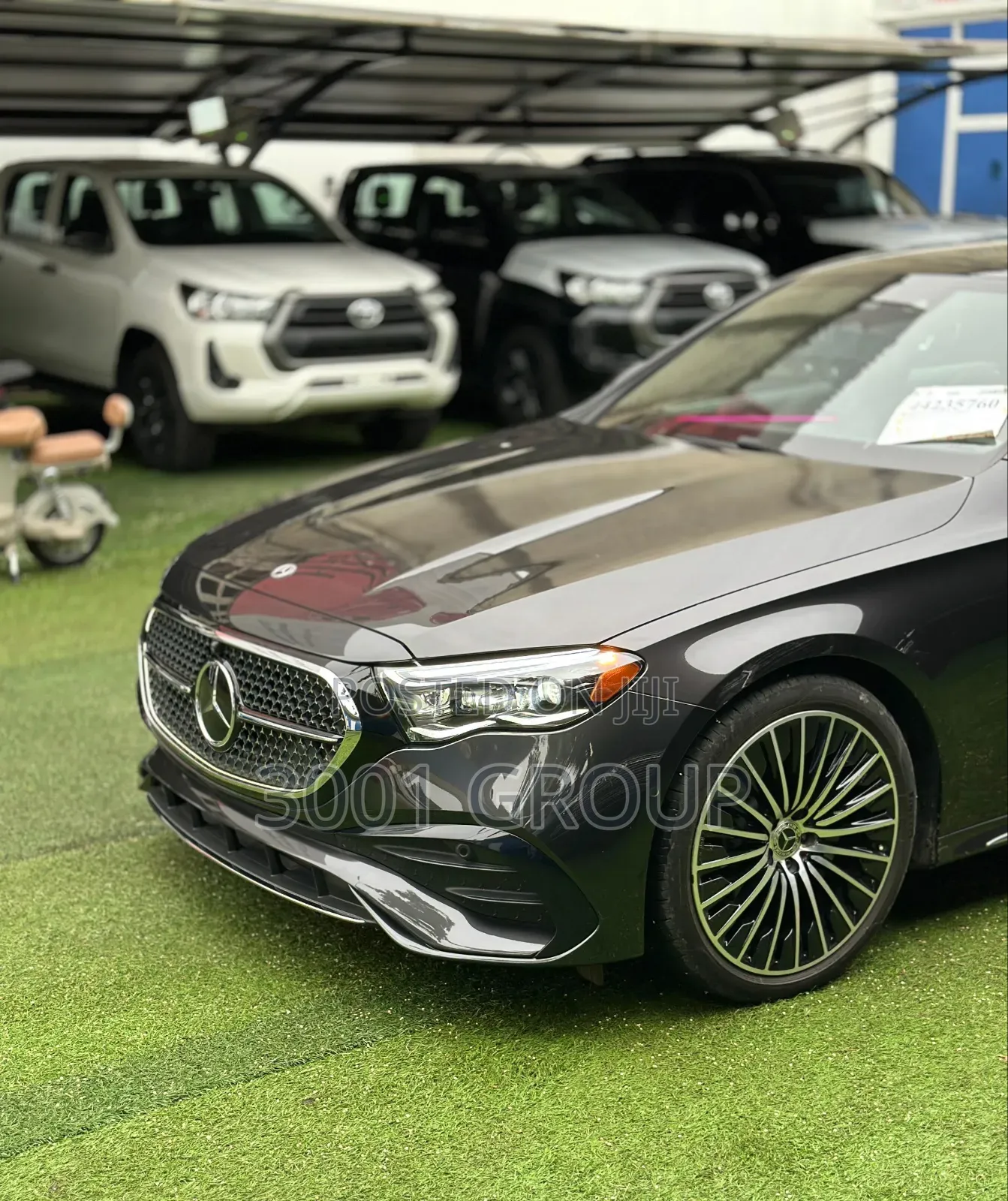 New Mercedes-Benz E450 2025 Gray